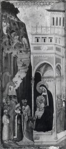 Anonimo — Anonimo fiorentino sec. XIV - Adorazione dei Re Magi — insieme